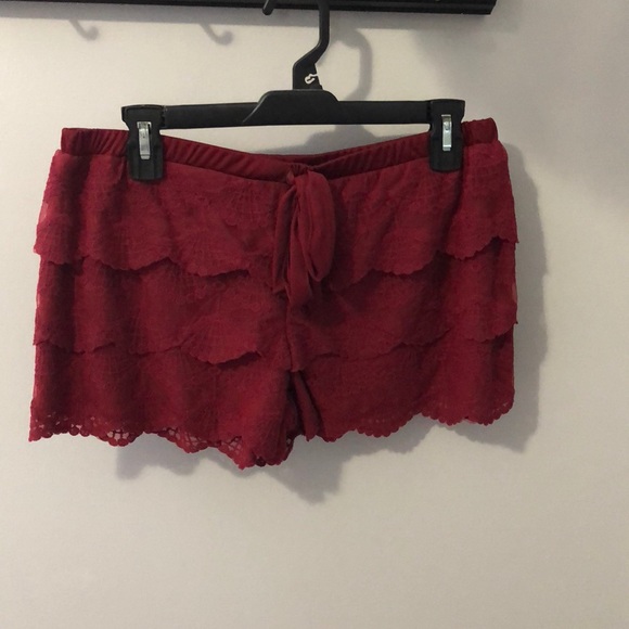 Rebellious One Pants - Maroon Shorts Rebellious One Pants - Maroon Shorts